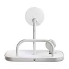 Cargador portátil ZENS ZEDC29W/00 carga rápida inalámbrica plateado blanco