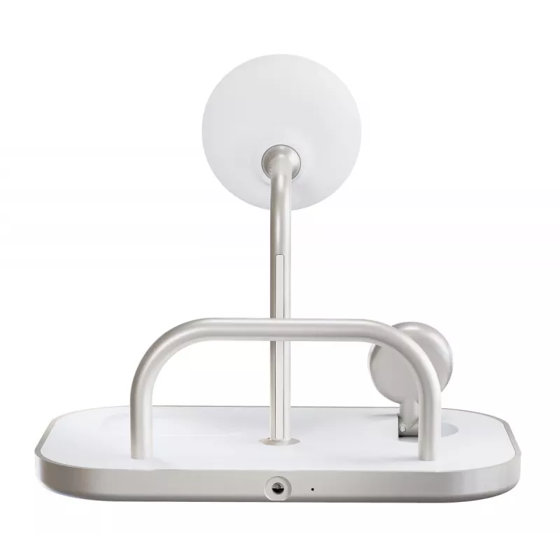 Cargador portátil ZENS ZEDC29W/00 carga rápida inalámbrica plateado blanco