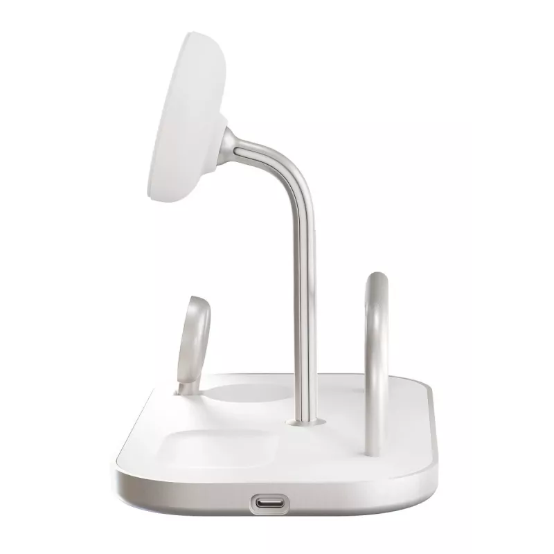 Cargador portátil ZENS ZEDC29W/00 carga rápida inalámbrica plateado blanco