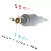 Fuente de alimentación para portátil Akyga AK-ND-18 para Lenovo, 90 W, 20 V / 4,5 A, 7,9 x 5,5 mm con pin