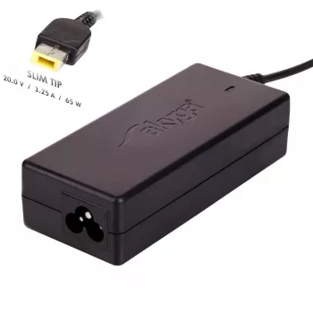 Fuente de alimentación para portátil Akyga AK-ND-24 para Lenovo, 65 W, 20 V, 3,25 A, Slim Tip
