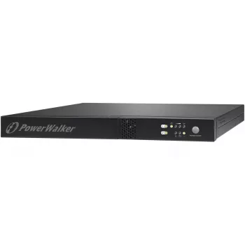 SAI para rack PowerWalker VFI 1000R/1U — doble conversión online, 1 kVA (800 W), 3 salidas C13, 1U, 12,6 kg