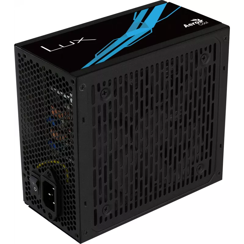 Fuente de alimentación para PC Aerocool LUX850 850W 80 Plus Bronze 230V 88% de eficiencia negra