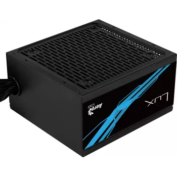 Fuente de alimentación para PC Aerocool LUX850 850W 80 Plus Bronze 230V 88% de eficiencia negra