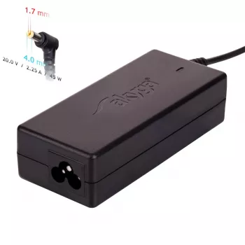 Fuente de alimentación para portátil Akyga AK-ND-50 para Lenovo, 45 W, 20 V / 2,25 A, 4,0 x 1,7 mm