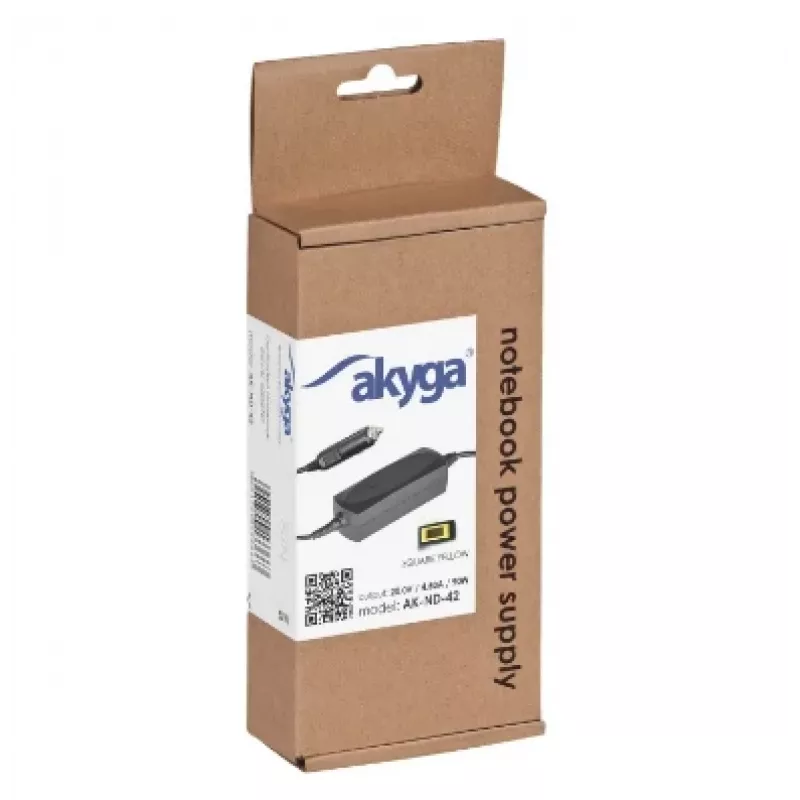 Fuente de alimentación para portátil de coche Akyga AK-ND-42 para Lenovo, 90 W, 20 V / 4,5 A, Slim Tip, entrada 12 V