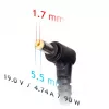 Fuente de alimentación para portátil de coche Akyga AK-ND-43 para Acer, 90 W, 19 V / 4,74 A, 5,5 x 1,7 mm, entrada 12 V