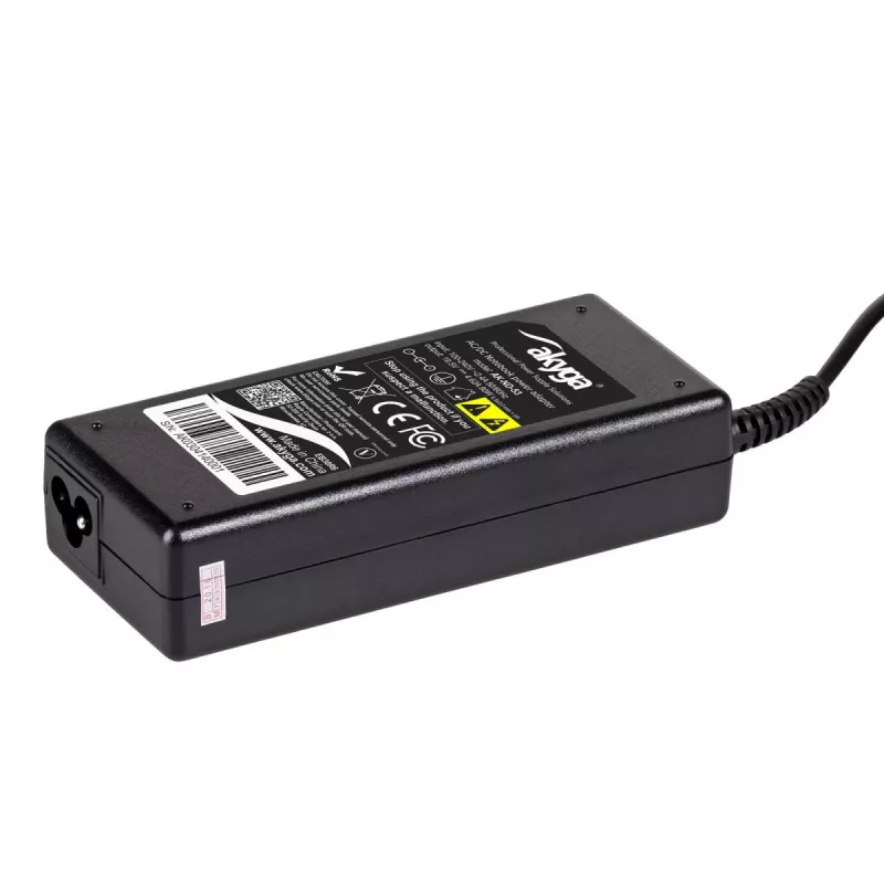 Fuente de alimentación para portátil Akyga AK-ND-53 19,5 V / 4,62 A, 90 W, conector 4,5 x 3,0 mm con pin, para Dell