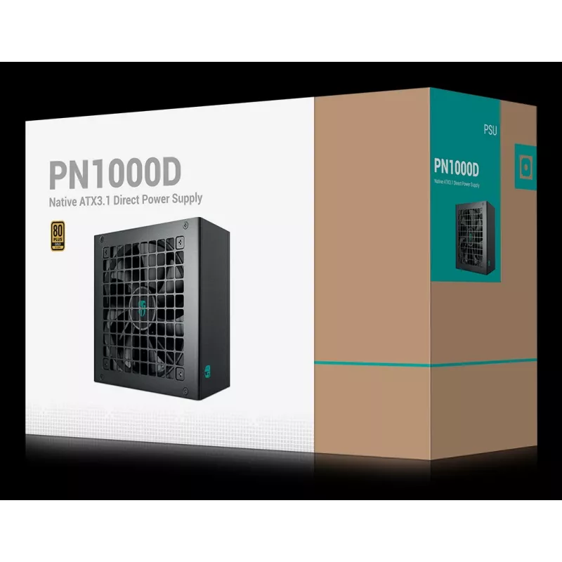Gamer Storm PN1000D fuente de alimentación 1000 W 20+4-Pin ATX ATX negra