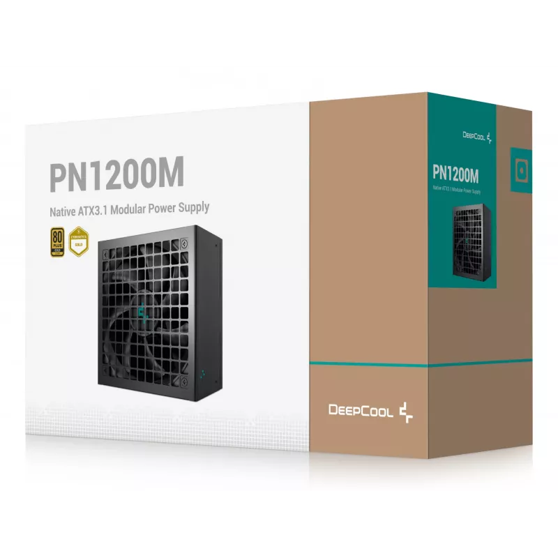 Gamer Storm PN1200M fuente de alimentación 1200 W 20+4-Pin ATX ATX negra