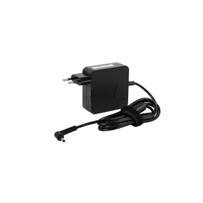Fuente de alimentación Green Cell AD41PV2 65W para portátiles, 19 V 3,42 A, para interiores, negra