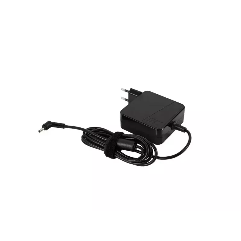 Fuente de alimentación Green Cell AD41PV2 65W para portátiles, 19 V 3,42 A, para interiores, negra