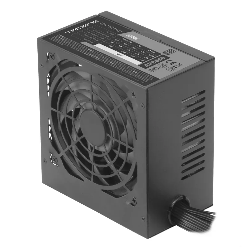 Tacens Anima APB650 fuente de alimentación 650 W 24-Pin ATX ATX negra
