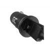 Cargador para coche Green Cell CADM-GC-38AC 38W, 1x USB-C (PD 3.0) + 1x USB-A, carcasa de aluminio, negro