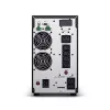 CyberPower Online S OLS3000EA SAI de doble conversión (online), 3000 VA / 2700 W, 8 tomas AC (C13/C19), entrada C20, LCD, USB, torre, negro