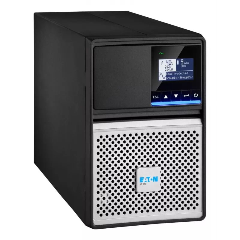 EATON CORPORATION SAI Eaton 5P Gen2 - 850 VA, 680 W, entrada: C14, salidas: (6) C13, torre