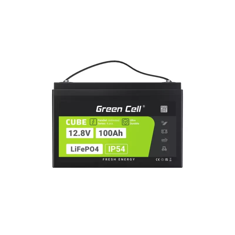 Batería para SAI Green Cell LFPGC12V100AH litio-hierro-fosfato 12,8V 100Ah