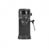 Cafetera espresso AEG EC6-1-6BST, manual, de sobremesa, depósito de agua 1,0 l, 15 bar, espumador de leche, 1450 W, control táctil, negro