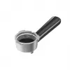 Cafetera espresso AEG EC6-1-6BST, manual, de sobremesa, depósito de agua 1,0 l, 15 bar, espumador de leche, 1450 W, control táctil, negro