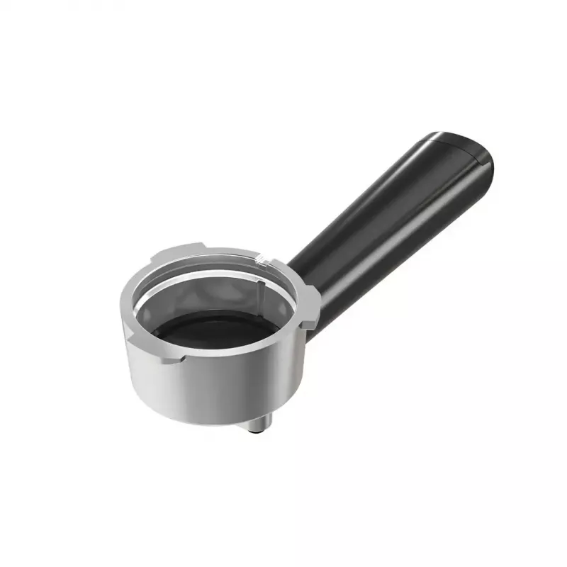 Cafetera espresso AEG EC6-1-6BST, manual, de sobremesa, depósito de agua 1,0 l, 15 bar, espumador de leche, 1450 W, control táctil, negro