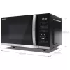 Microondas Sharp YC-QS254AE-B negro, acero inoxidable microondas solo de sobremesa 25 l 900 W