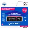 Goodram PX700 SSD SSDPR-PX700-02T-80 unidad de estado sólido interna 2 TB M.2 PCI Express 4.0 NVMe 3D-NAND