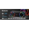Altavoz Bluetooth mono portátil DEFENDER Q1 negro, 10 W RMS, 1200 mAh, Bluetooth 5.0, MicroSD, FM, AUX, USB