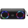 Altavoz Bluetooth mono portátil DEFENDER Q1 negro, 10 W RMS, 1200 mAh, Bluetooth 5.0, MicroSD, FM, AUX, USB