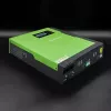 Qoltec 53886 inversor solar híbrido aislado de red (off-grid), 3,5 kW, 100 A MPPT, 24 V, onda senoidal pura