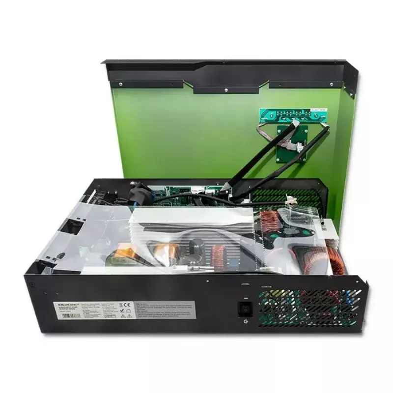 Qoltec 53886 inversor solar híbrido aislado de red (off-grid), 3,5 kW, 100 A MPPT, 24 V, onda senoidal pura