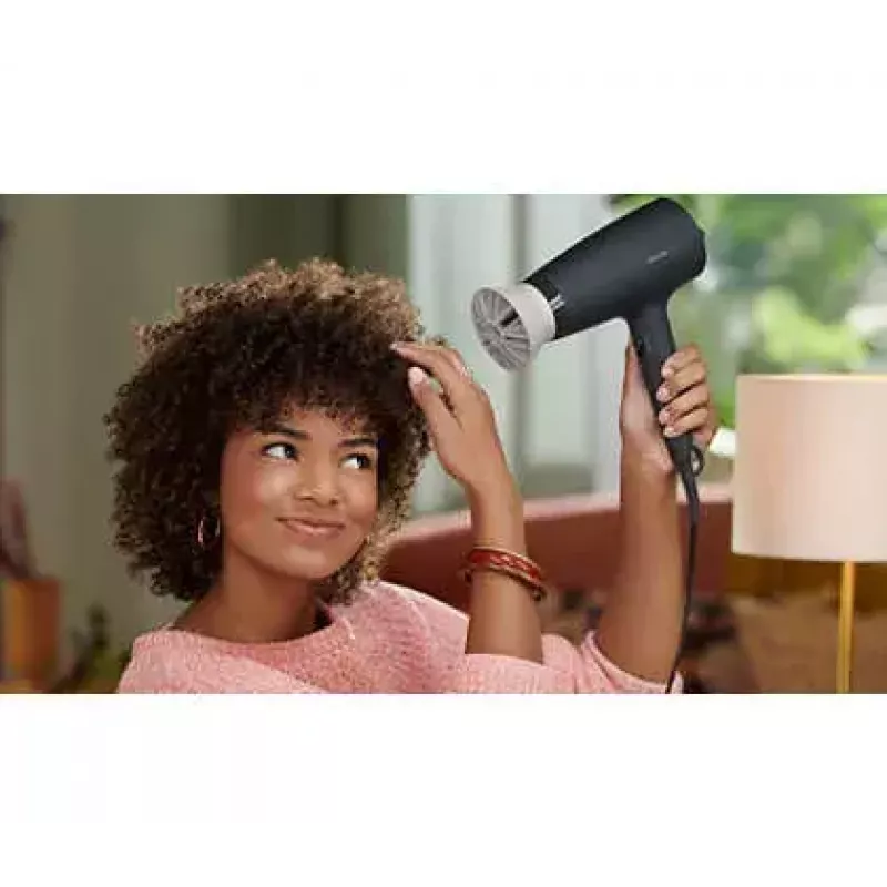 Philips BHD302/00 secador de pelo, 1600 W, negro