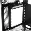 Caja de PC MODECOM AMIRANI ARGB Midi Tower, negra, cristal templado, 2x200mm frontales + 1x120mm trasero, USB-A 2x, USB-C 1x, compatible ATX/ITX, GPU hasta 35 cm