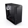 Caja de PC MODECOM AMIRANI ARGB Midi Tower, negra, cristal templado, 2x200mm frontales + 1x120mm trasero, USB-A 2x, USB-C 1x, compatible ATX/ITX, GPU hasta 35 cm