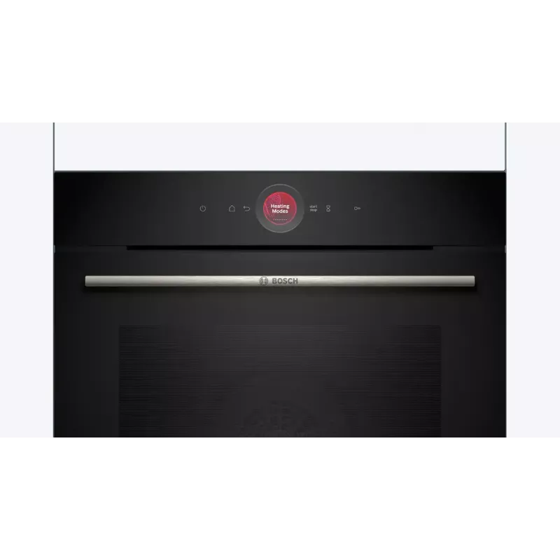 Horno empotrable Bosch Serie 8 HBG7341B2 — eléctrico, 71 L, 3600 W, control táctil, negro