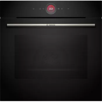 Horno empotrable Bosch Serie 8 HBG7341B2 — eléctrico, 71 L, 3600 W, control táctil, negro