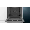Horno eléctrico empotrable Siemens iQ500 HR538ABS1, 71 L, negro, acero inoxidable, pantalla LCD