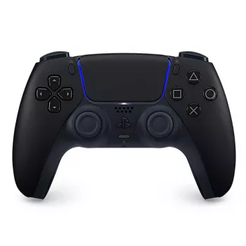 Mando Sony DualSense V2 negro – inalámbrico/Bluetooth 5.1 y USB-C, batería integrada, háptica, giroscopio, touchpad, conexión para auriculares