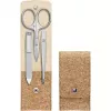 Set de manicura ZWILLING Twinox 97690-006-3 estuche de corcho 3 piezas