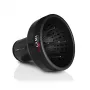 Boquilla difusora GA.MA Universal Super Diffuser negra Ø150×180 mm para secador de pelo