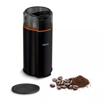 Molino de cuchillas Krups Silent Vortex GX3328 175 W negro 90 g de capacidad