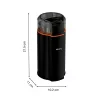 Molino de cuchillas Krups Silent Vortex GX3328 175 W negro 90 g de capacidad