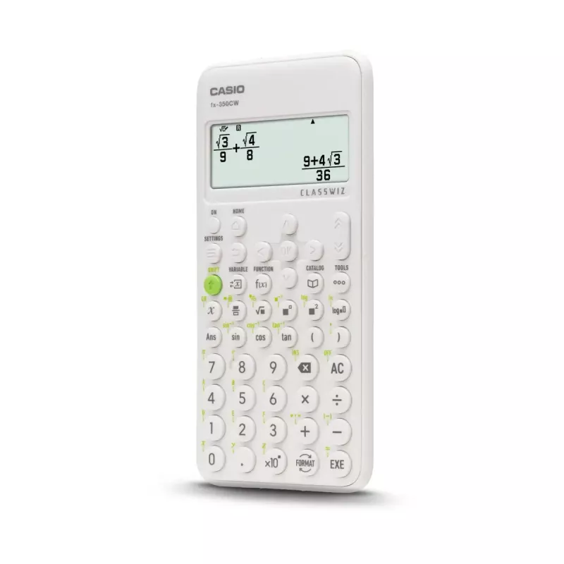 CASIO FX-350CW BOX calculadora científica, de bolsillo, gris