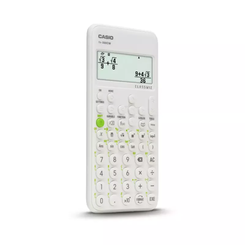 CASIO FX-350CW BOX calculadora científica, de bolsillo, gris