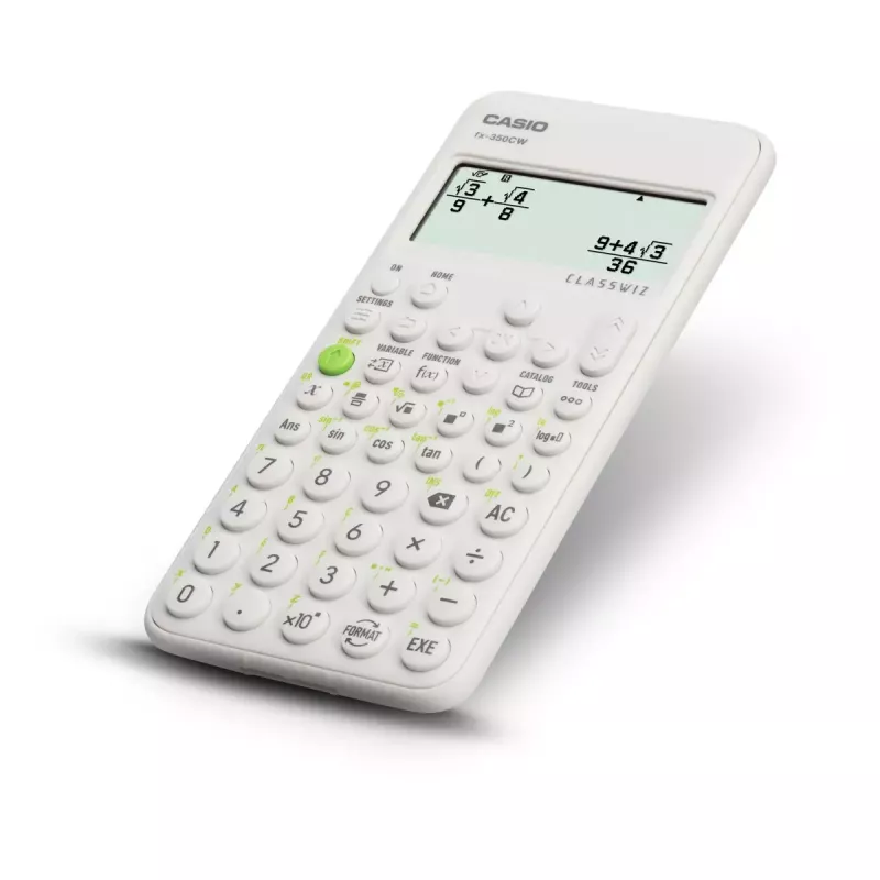 CASIO FX-350CW BOX calculadora científica, de bolsillo, gris