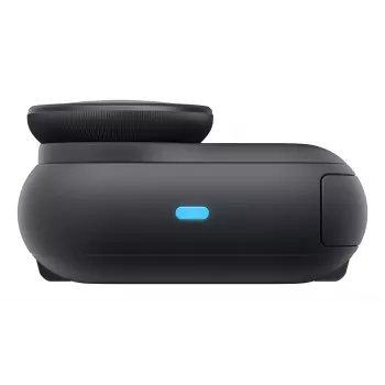 Cámara de acción Insta360 GO Ultra Standard Negra – 4K Ultra HD 3840×2880, sensor de 1/1,28 inch, 240 fps, Wi‑Fi, pantalla integrada, MicroSD, 52,9 g