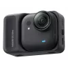 Insta360 GO Ultra Standard Bundle cámara de acción, 4K Ultra HD 3840x2880, sensor de 1/1,28 pulgadas, 240 fps, Wi-Fi, Bluetooth 5.4, pantalla táctil abatible de 2,5 pulgadas, MicroSD, 52,9 g, negra