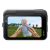 Insta360 GO Ultra Standard Bundle cámara de acción, 4K Ultra HD 3840x2880, sensor de 1/1,28 pulgadas, 240 fps, Wi-Fi, Bluetooth 5.4, pantalla táctil abatible de 2,5 pulgadas, MicroSD, 52,9 g, negra