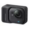 Insta360 GO Ultra Standard Bundle cámara de acción, 4K Ultra HD 3840x2880, sensor de 1/1,28 pulgadas, 240 fps, Wi-Fi, Bluetooth 5.4, pantalla táctil abatible de 2,5 pulgadas, MicroSD, 52,9 g, negra