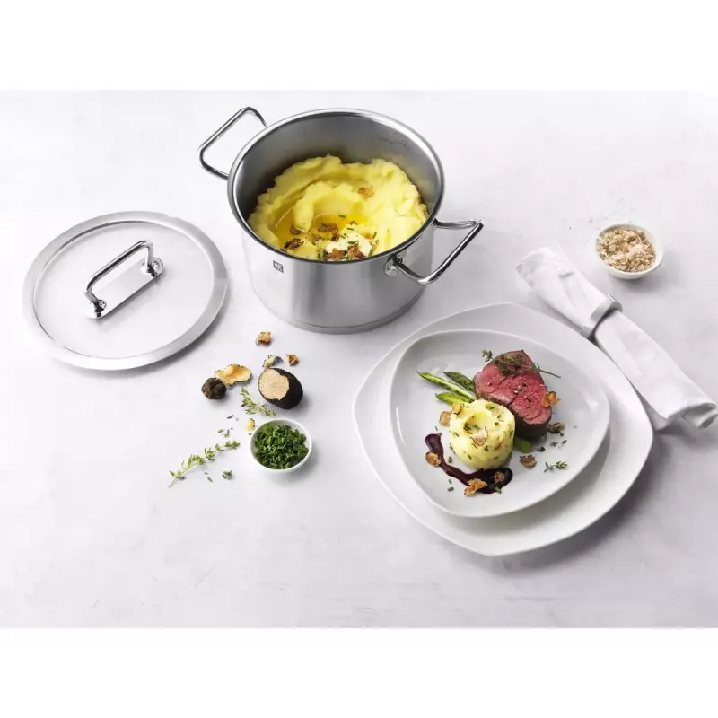 Olla redonda ZWILLING Pro 6,2 l Plata 24 cm