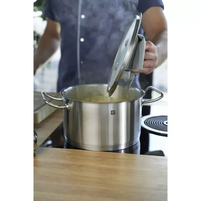Olla redonda ZWILLING Pro 6,2 l Plata 24 cm